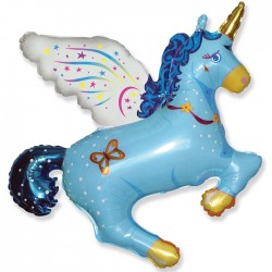 И 44 Единорог (синий) / Unicorn / 1 шт / (Испания)