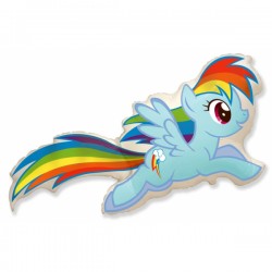И 14 Пони Радуга / MLP Rainbow Dash / 1 шт / (Испания)