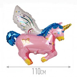 И 44 Единорог (фуксия) / Unicorn / 1 шт / (Испания)