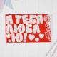 Наклейки на воздушные шары "Я тебя люблю" 3986124