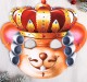 Маска новогодняя "Мышь Король", 26 х 24 см