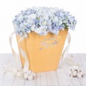 Коробка трапеция «Полёт бабочек», микрогофра, 23,6 х 24,5 х 15 см 2878113
