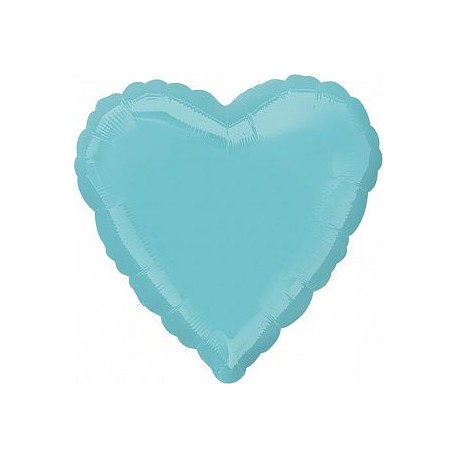 А 18 Сердце Бирюзовый / Robins Egg Blue Decorator Heart S15 / 1 шт / (США)