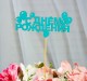 Топпер «С Днем Рождения», мятный, 12×4 см 4406543