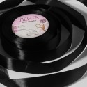 Лента атласная №39 25мм*25±1ярд чёрный АУ 3019783