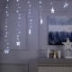 БАХРОМА DECOR. "Арка звёзды", IP20, УМС, Ш:2.5 м, В:1.2 м, Н.С. LED-136-220V, 8 р., БЕЛЫЙ 3612417