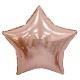 К 5 Звезда Розовое золото / Star Rose gold / 1 шт. / Фольгированный шар (Китай)
