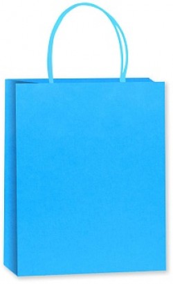 Пакет подарочный, Крафт 120гр, Небесно-голубой, 42*31*11,5 см, 1 шт.