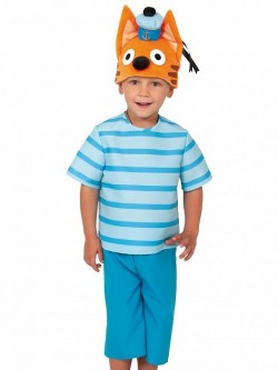 Карнавальный костюм Три Кота Кот Коржик К р.104-110 XS 4-5 лет /текстиль/