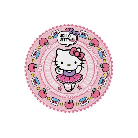 Тарелки (7''/18 см) Hello Kitty, 6 шт.
