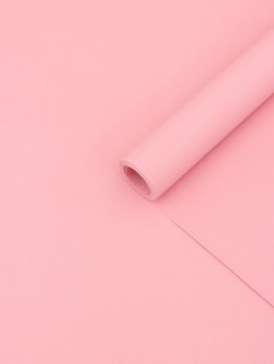 Бумага упаковочная крафт, двусторонняя, розовый 0,68 х 10±5% м 10968651
