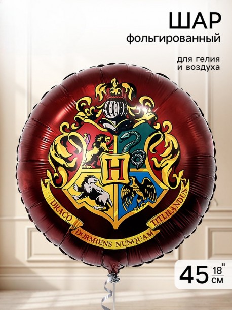 Воздушный шар фольгированный 18" "Волшебная школа" инд.уп. 10993594
